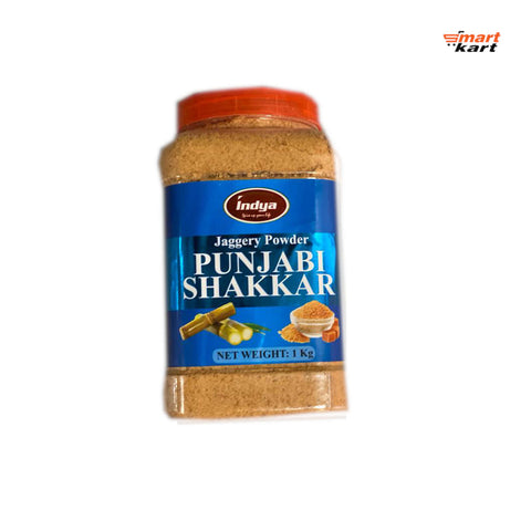 Indya Shakkar Punjabi Pet Jar (Jaggery Powder) - 1KG