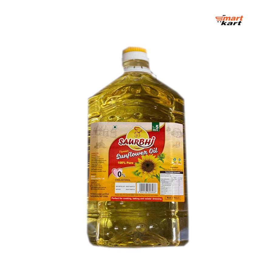 Saurbhi Sunflower Oil - 5Ltr