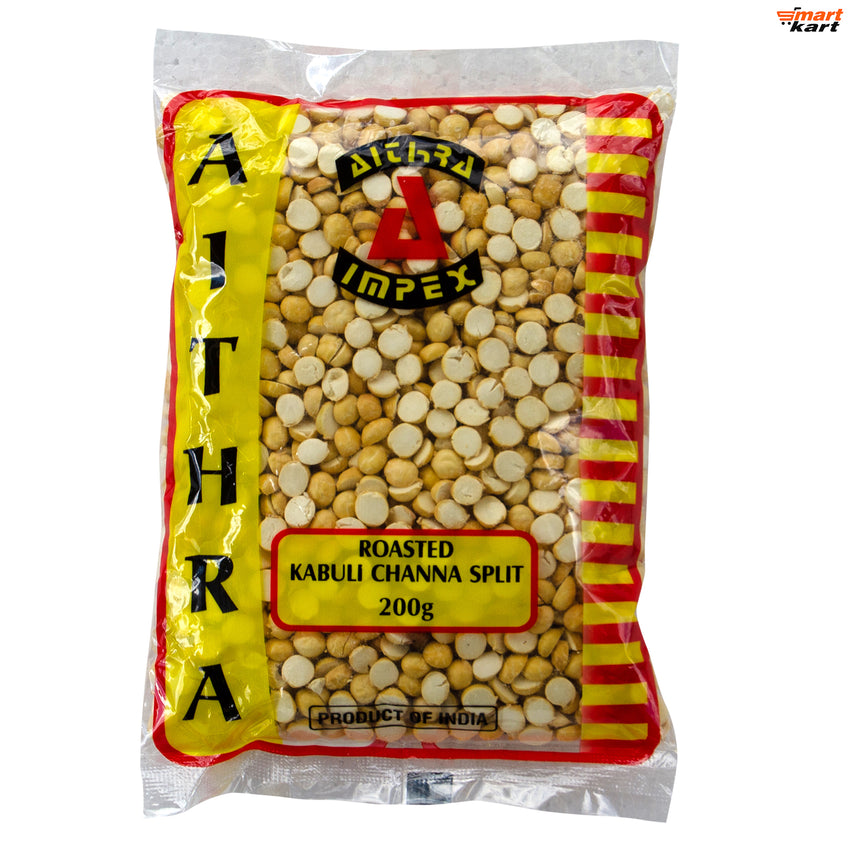 Aithra Roasted Chana  w/o skin (split) -200gm