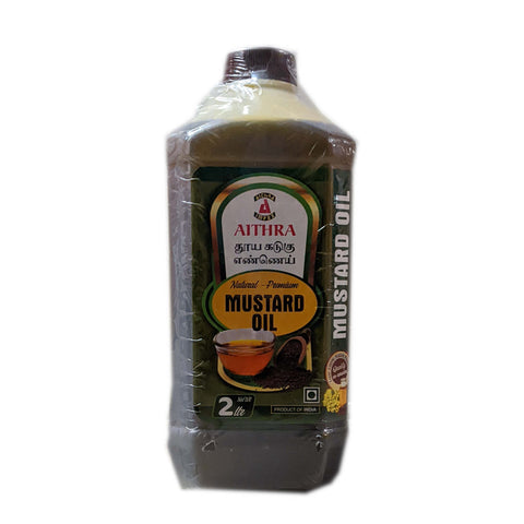 Aithra cold-pressed Mustard Oil - 2 ltr