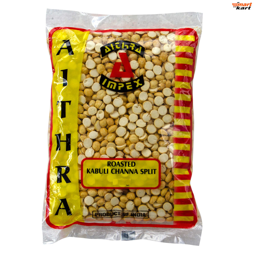 Aithra Roasted Chana whole  w/o skin -500gm