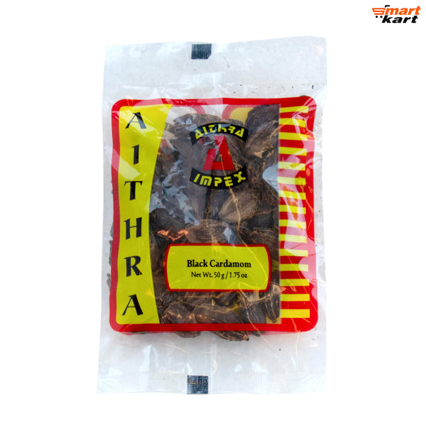 Aithra Black Cardomom - 50gm