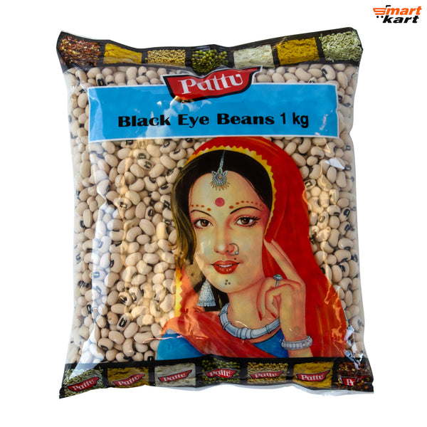 Pattu Black Eye Bean / Lobia - 1Kg - best before Sep 2023