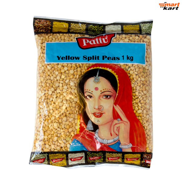 Pattu Yellow Split Peas - 1Kg