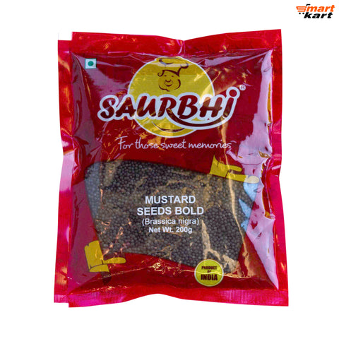 Saurbhi Mustard Seeds Bold - 200gm