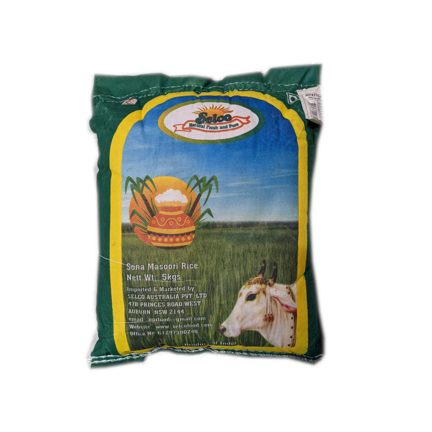 Selco Sona Masoori Rice - 5kg