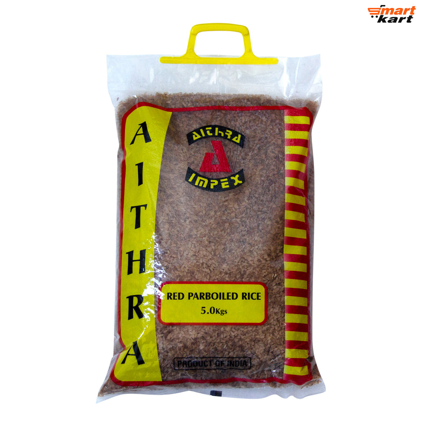 Aithra Kerala Red Par Boiled Rice - 5Kg