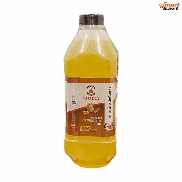 Aithra Cold Pressed Groundnut Oil - 1 Ltr