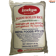 INDYA Ponni Boiled Rice - 10Kg