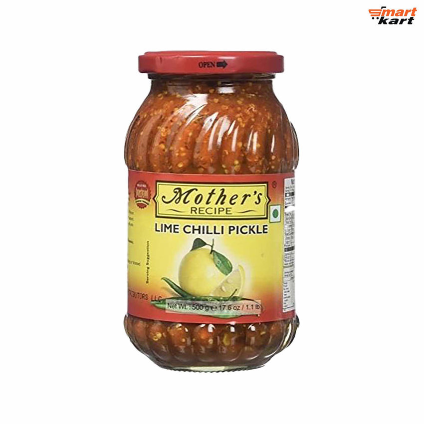 Mother's Recipe Lime & Chilli Pickle - 500gm