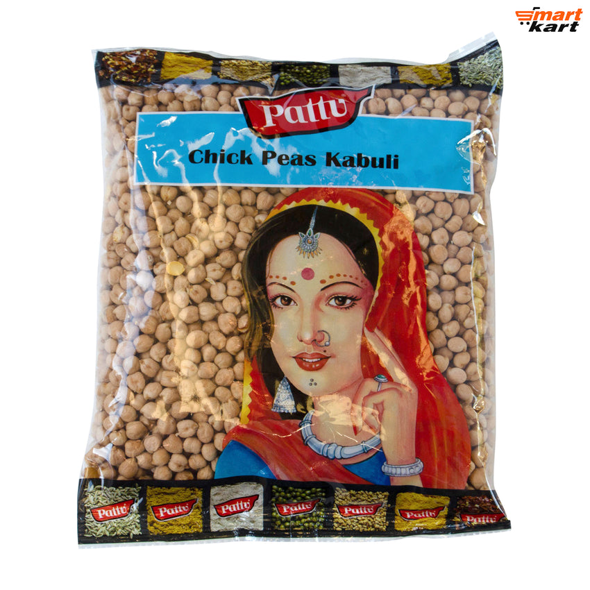 Pattu ChickPeas Kabuli/ Kabuli White Channa (10mm) - 5kg