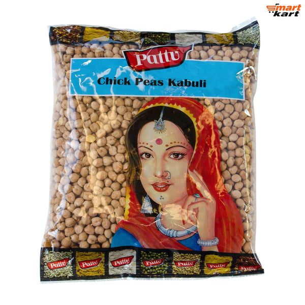 Pattu ChickPeas Kabuli/ Kabuli White Channa (10mm) - 5kg