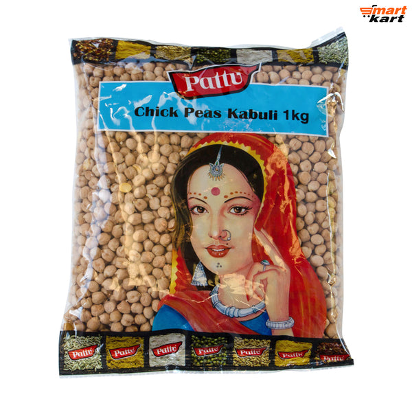 Pattu Chickpeas Kabuli/ Kabuli White Channa - 1Kg